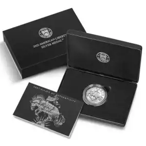 2022-P American Liberty 1oz Proof Silver Medal 
