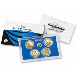 2022-S $1 American Innovation Dollar Four Coin Proof Set