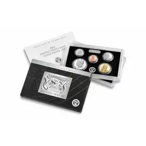 2022-S U.S. Silver Proof Set: Complete 10-Coin Set, with Box and COA (2)