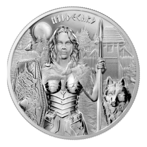 2022 Valkyries: Hildegard 1 oz Silver BU