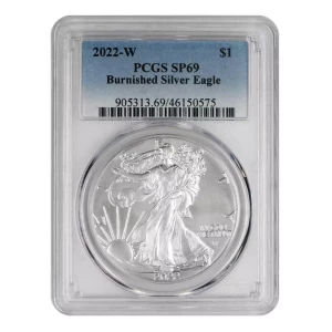 2022-W $1 Burnished Silver Eagle