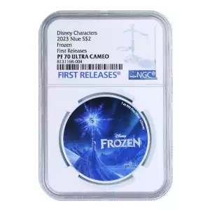 2023 Niue $2 1 oz Silver Frozen Coin NGC PF 70 Ultra Cameo First Releases (2)