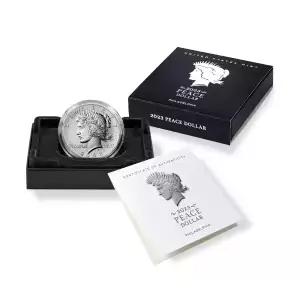 2023 Peace Dollar with Box and COA (3)