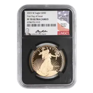 2023 W First Day of Issue ULTRA CAMEO