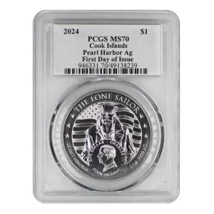 2024 $1 Pearl Harbor Ag First Day of Issue (2)