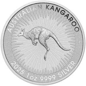 2025 1oz Australian Perth Mint Silver Kangaroo [DUPLICATE for #548750]