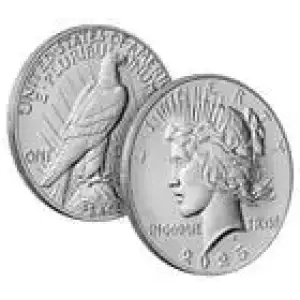 2025-P Peace Dollar Mint State with Box and COA