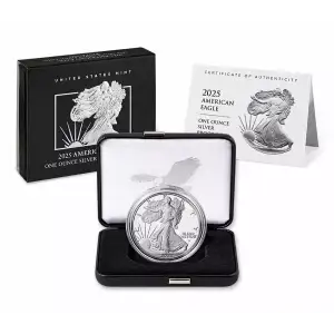 2025-W 1 oz American Silver Eagle Proof With Box And COA