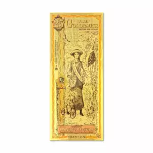 25 Utah Goldback - Aurum Gold Foil Note (24k) (2)