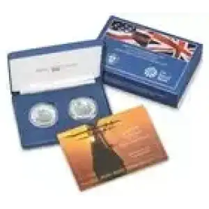 400th Anniversary of the Mayflower Voyage Silver Proof Coin and Medal Set