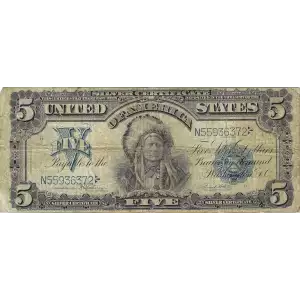 $5 1899 Blue Silver Certificates 271 (2)