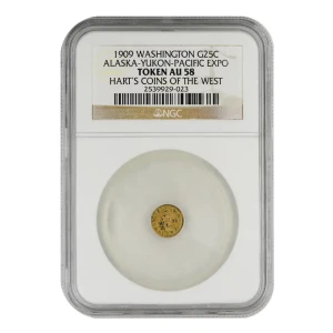 Alaska tokens -Alaska Rural Rehabilitation Corporation Tokens (1935)--Five Cents