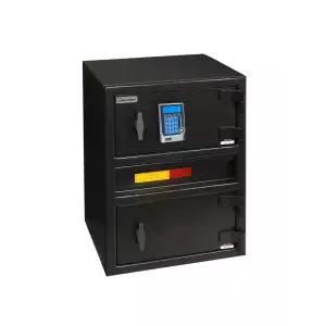 AMSEC MM2820CTR-Drop-ESLAudit Center Drop Double Door Deposit Safe with ESLAudit Lock (2)