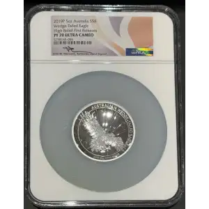 Australian Wedge-Tailed Eagle 5 ozt Silver