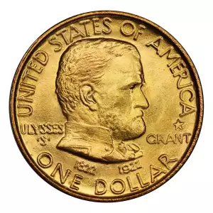 Classic Commemorative Gold--- 1922 Grant, With Star -Gold- 1 Dollar (2)