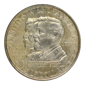 Classic Commemorative Silver--- Battle of Antietam Anniversary 1937 -Silver- 0.5 Dollar (4)