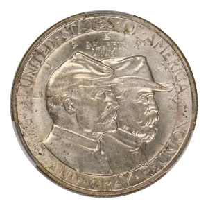 Classic Commemorative Silver--- Grant Memorial 1922 -Silver- 0.5 Dollar (3)