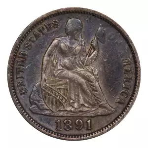 Dimes - Liberty Seated 1837-1891 (3)