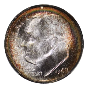 Dimes---Roosevelt 1946-1964-Silver- 1 Dime (3)