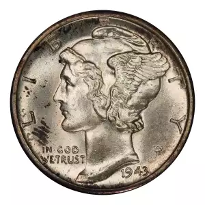 Dimes---Winged Liberty Head or Mercury 1916-1945 -Silver- 1 Dime