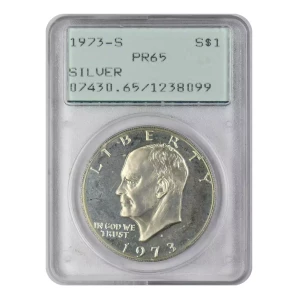 Eisenhower Silver Dollar (1971-1978) - 40% Silver