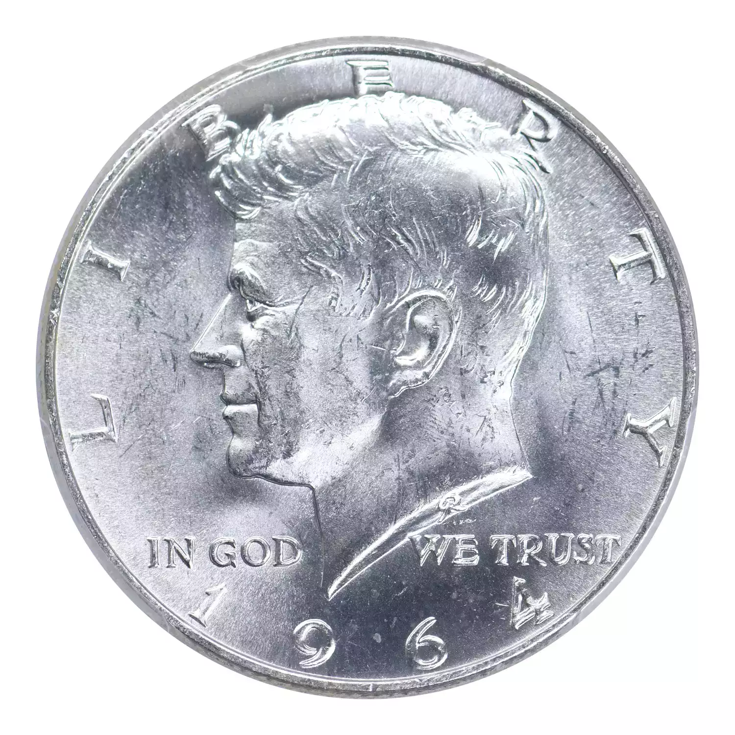 1964-D/D Half Dollars Kennedy PCGS MS-64 Repunched Mintmark RPM FS-501 ...