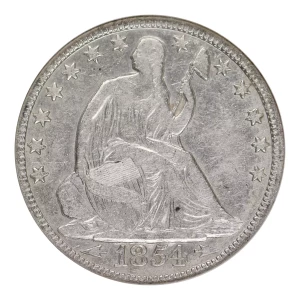 Half Dollars---Liberty Seated 1839-1891 -Silver- 0.5 Dollar (3)