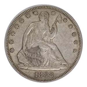 Half Dollars---Liberty Seated 1839-1891 -Silver- 0.5 Dollar (3)