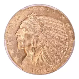 Half Eagles---Indian Head 1908-1929 -Gold- 5 Dollar (4)