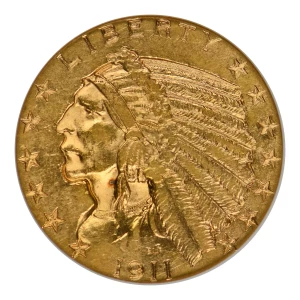 Half Eagles---Indian Head 1908-1929 -Gold- 5 Dollar (3)