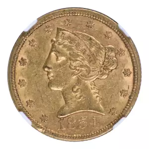 Half Eagles---Liberty Head 1839-1908 -Gold- 5 Dollar (3)