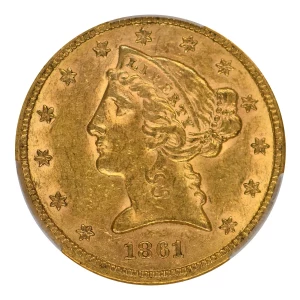 Half Eagles---Liberty Head 1839-1908 -Gold- 5 Dollar (3)