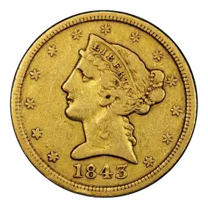 Half Eagles---Liberty Head 1839-1908 -Gold- 5 Dollar (3)