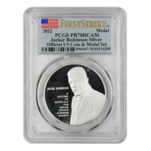 Jackie Robinson Negro Leagues  Silver Medal (2)