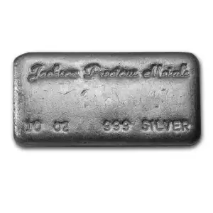 Jackson Precious Metals 10 oz Silver Bar (2)