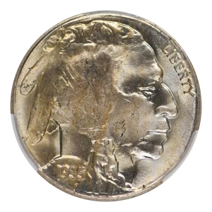 Nickel Five Cent Pieces-Indian Head or Buffalo (3)