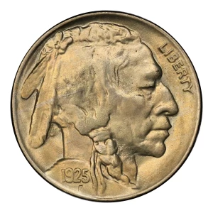 Nickel Five Cent Pieces-Indian Head or Buffalo (3)