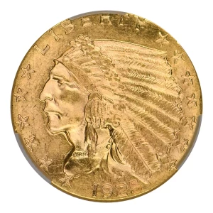 Quarter Eagles---Indian Head 1908-1929 -Gold- 2.5 Dollar (4)