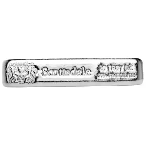 Scottsdale CL20 Silver 20 oz Bar (2)