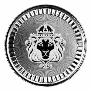 Scottsdale Mint 1/2 oz Lion Silver Proof-Like Round	 (2)