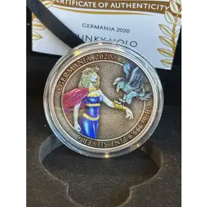 2020 Germania Mint 1oz Silver Funky Holo - Gemania