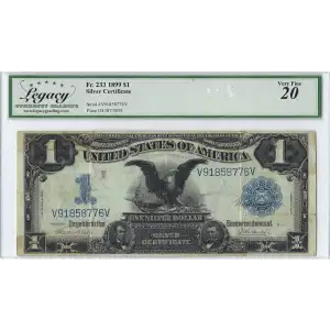 $1 1899 Blue Silver Certificates 232