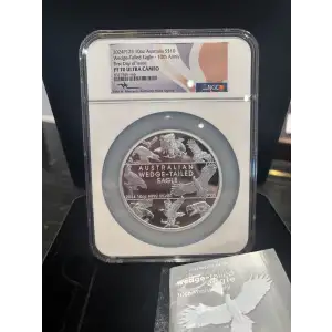 Australian Wedge-Tailed Eagle 10 ozt Silver