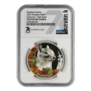 2023 Chipmunk - High Relief Woodland Spirits ULTRA CAMEO