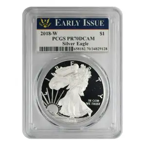 2018-W $1 Silver Eagle First Strike, DCAM (2)