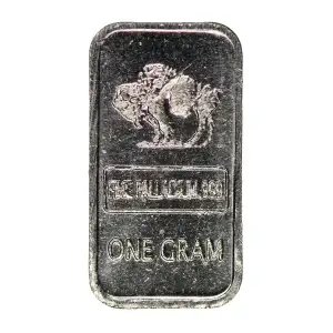 1g Palladium Bar  - Buffalo Design (2)