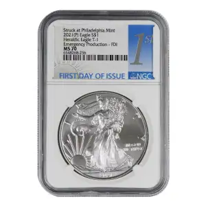 2021(P) Heraldic Eagle T-1 - FDI Emergency Production Struck at Philadelphia