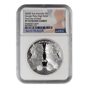 Australian Double Pixiu 2 oz Silver