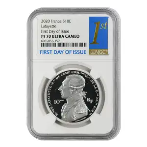 French Lafayette 1 oz Silver