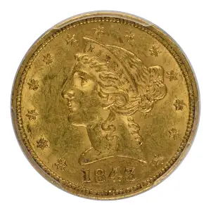 1843 $5 (3)